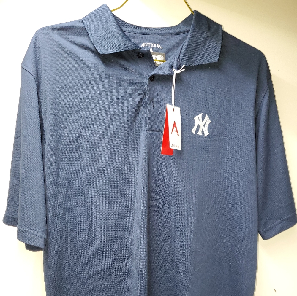 New York Yankees Antigua L Polo Dark Blue